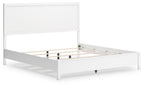 Binterglen - King Panel Bed - White