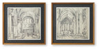 Downyard - Wall Art Set (Set of 2) - Black / Beige