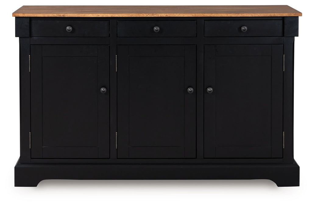 Wildenauer - Dining Room Buffet - Brown / Black