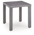 Half Moon Beach - Square End Table - Gray