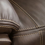 Dunleith - 2-Piece Power Reclining Loveseat - Chocolate