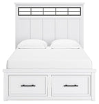Ashbryn - Panel Storage Bed