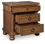 Rowlenstown - Three Drawer Night Stand