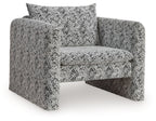 Kenbell - Accent Chair - Black / White