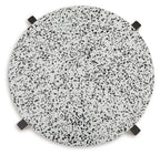 Tellrich - Accent Table - Black / White