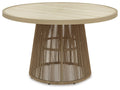 Orchard Beach - Outdoor Dining Table - Beige