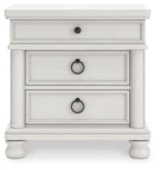 Rowlenstown - Three Drawer Night Stand