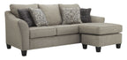 Kestrel - Queen Sofa Chaise Sleeper - Driftwood
