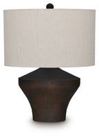 Dolanham - Metal Table Lamp - Distressed Brown