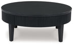 Marstream - Round Cocktail Table - Black