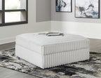 Stupendous - Oversized Accent Ottoman - Alloy