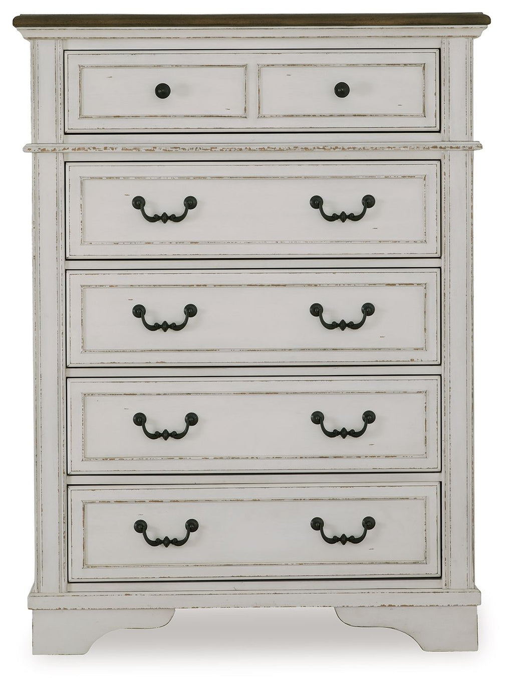 Blendon - Five Drawer Chest - Two-tone