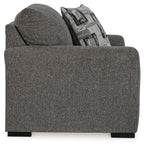Gardiner - 2 Pc. - Chair And A Half, Ottoman - Pewter