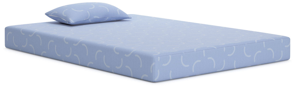 Ikidz Ocean - Mattress Twin size And Pillow Set of 2 - Blue