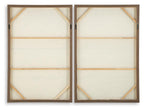 Stormish - Wall Art Set (Set of 2) - Beige / Brown