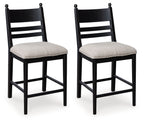 Greddinton - Upholstered Barstool (Set of 2)