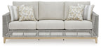 Seton Creek - 4 Pc. - Lounge Set - Gray