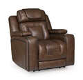 Mestrino - Power Recliner With Adjustable Headrest - Hickory