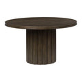 Radkin - Round Dining Room Table - Burnished Brown