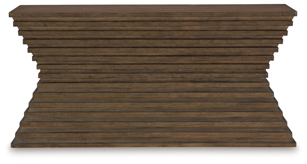 Hannodream - Sofa Table - Warm Brown