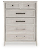Darbonton - Six Drawer Chest - Dove White