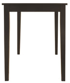 Kimonte - Rectangular Dining Room Table - Dark Brown