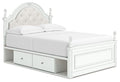 Kozlani - Upholstered Panel Storage Bed