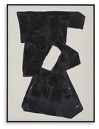 Garviery - Wall Art - Black / Cream
