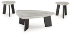 Lilyberg - Occasional Table Set (Set of 3) - Gray / Black