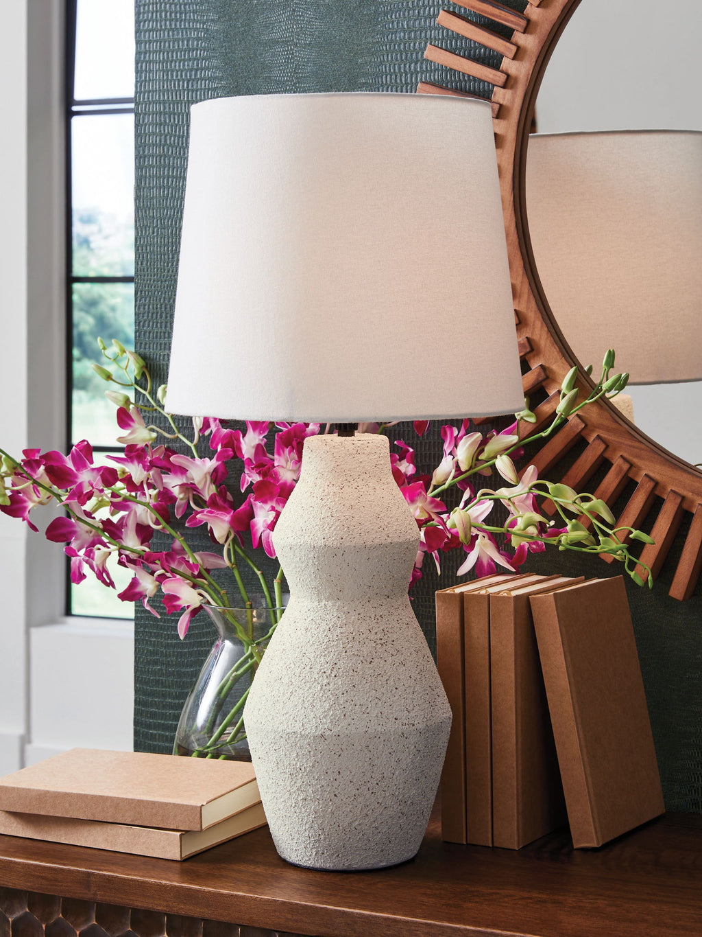 Dawthorne - Paper Table Lamp - Cream