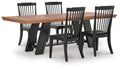 Greddinton - Extension Dining Table Set