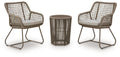 Majors Beach - Outdoor Table And 2 Chairs (Set of 3) - Beige