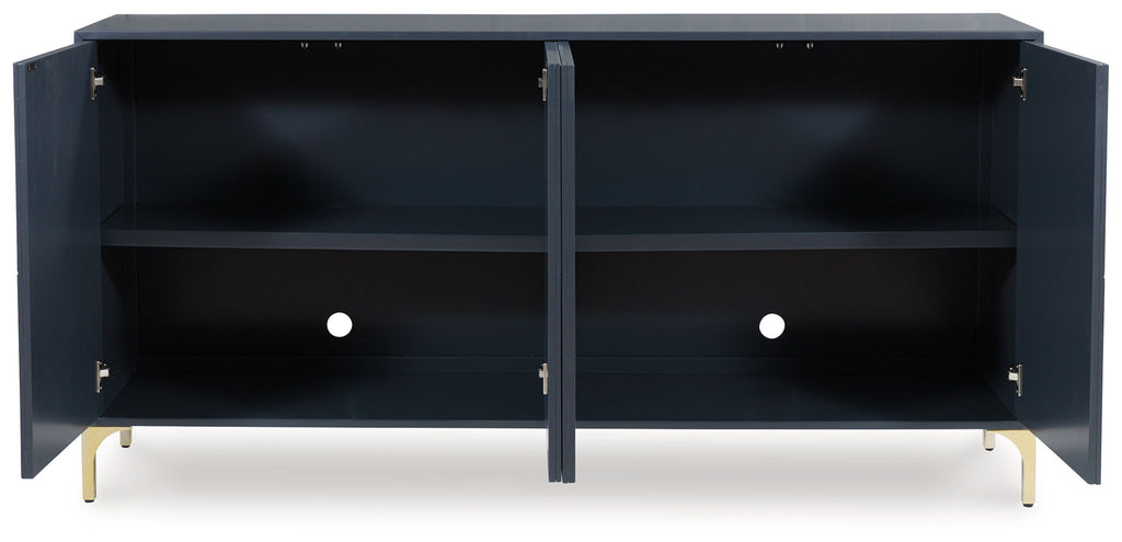 Loirwick - Accent Cabinet - Dark Blue