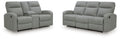 Gauntlet - 2 Pc. - Reclining Sofa And Loveseat - Sterling