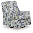 Dustinford - Swivel Glider Accent Chair - Multi