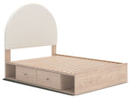 Arloster - Upholstered Panel Bed