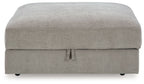 Aslan Court - Ottoman With Storage - Pebble