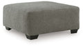 Clarington - Oversized Accent Ottoman - Greystone