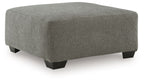 Clarington - Oversized Accent Ottoman - Greystone