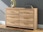 Kinlanni - Six Drawer Dresser