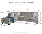 Altari - Sectional With Chaise