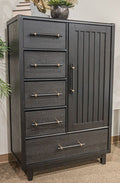 Haldenwick - Door Chest - Black
