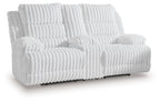Rhines Falls - 2 Pc. - Power Reclining Sofa And Loveseat - Alloy