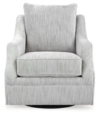 Gubbins - Swivel Accent Chair - Gray