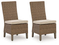 Laguna Heights - Side Chair With Cushion (Set of 2) - Beige