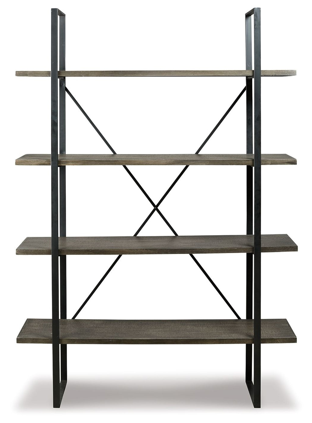 Gilesgrove - Bookcase - Black / Gray
