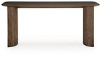 Dontayne - Sofa Table - Warm Brown