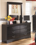 Huey Vineyard - Dresser, Mirror - Black