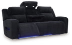 Forest Lake - Power Reclining Sofa With Adj Headrest