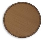 Double Point - Round Cocktail Table - Beige